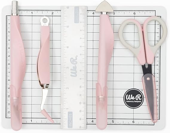 We R Memory Keepers Mini Tool KIT Pink, 15x20 cm
