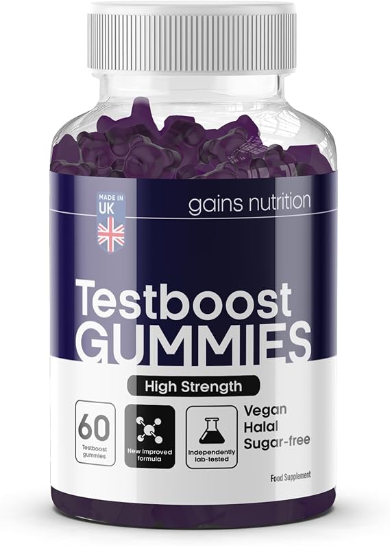GN Compatible with Testboost Gummies for Men - Natural Testosterone
