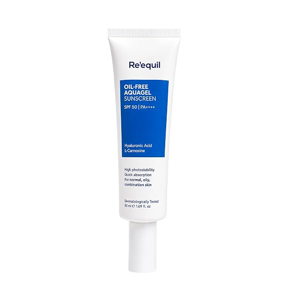 Re'equil Oil Free Aquagel Sunscreen l SPF 50+, PA++++