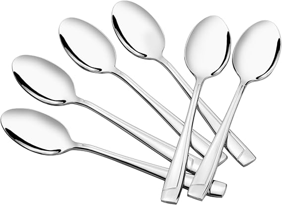 Anbers Stainless Steel Demitasse Espresso Spoons, 5-Inch, 16 Pieces