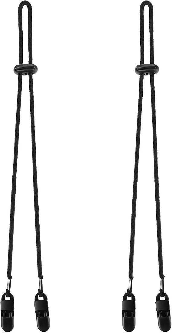 SATINIOR 2 Pcs Adjustable Hat Clip for Wind