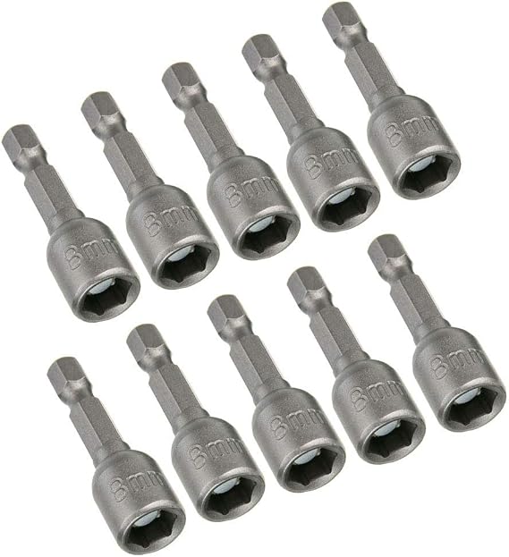 Manyetİk Somun AdaptÖrÜ 8 * 45 Mm 10 Adet