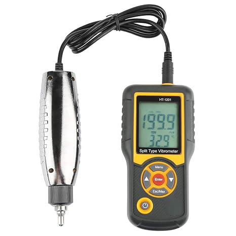 Digital Vibration Meter, Vibration Tester, piezoelectric Sensor, Machinery Vibration Measurement, Industrial Vibration Analyzer, Portable Vibration Tester, Vibration Measurement Tool