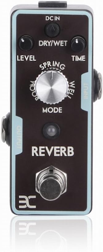 EX Mini Effects Processor Digital Spring Space Reverb Pedal For Bass Guitar
