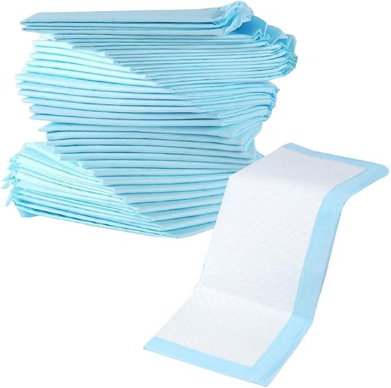 Changing Table Pads - Baby Change Liners, Disposables Diaper Sheets | 100pcs Waterproof Underpads 13x18in, Absorbent Bed Mats for Babies , Senior Protection, Dog Training, Crib Use, Car Travel