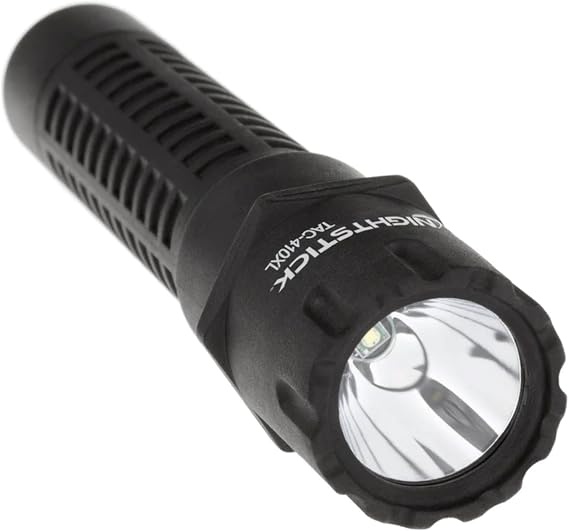 Nightstick TAC-410XL Xtreme Lumens Polymer Tactical Flashlight-Rechargeable, 6.25-Inch, Black