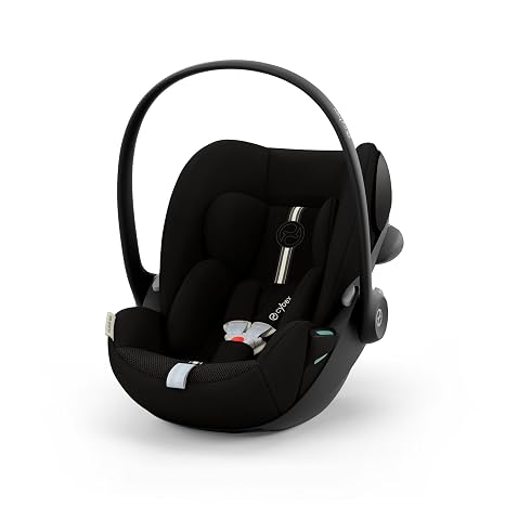 CYBEX Gold Cloud G3 Plus Baby Car Seat from Birth Approx. 24 Months Moon Black