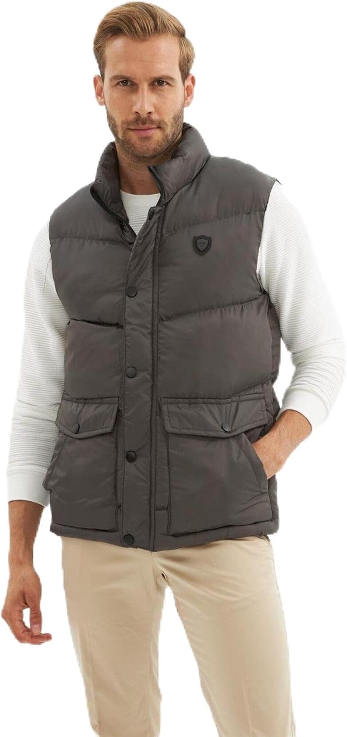 Mens Pocket Detailed Inflatable Vest - 743DNGR