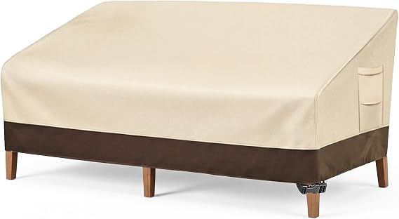Vailge Patio Sofa Cover 3-Seater & Outdoor Couch Cover Waterproof