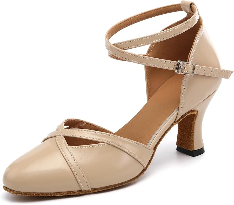 Women's Latin Dance Shoes Closed Tango Character Dance Shoes