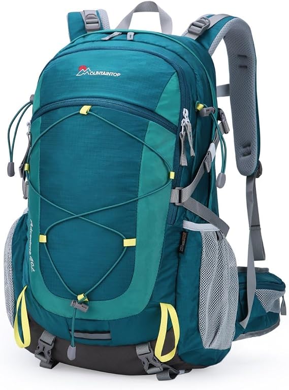 MOUNTAINTOP 40L Hiking Backpack, Lightweight Outdoor Backpacking Pack