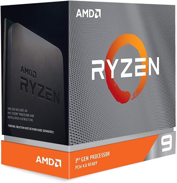 AMD Ryzen 9 3950X Processor (16C/32T, 72MB Cache, 4.7 GHz Max Boost)