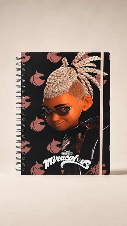 ZAG STORE - Miraculous Ladybug - Super Heroes Notebook Pegasus A5