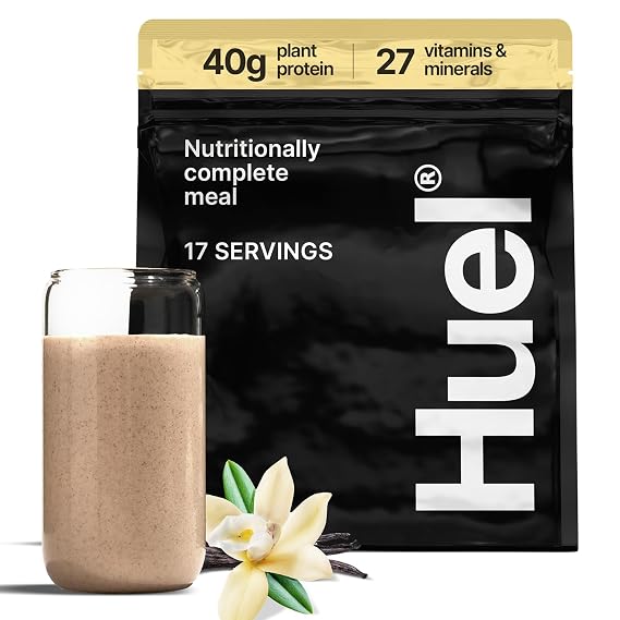 Huel Black Edition | Vanilla | 40g Vegan Protein Powder | Meal Replacement