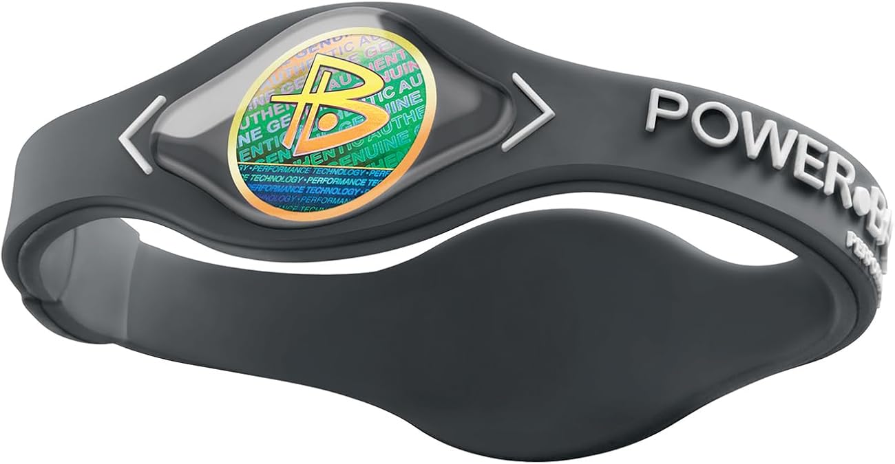 Power Balance Sports Performance Wristband Bracelet for Men, Original Bands, Waterproof Lightweight Durable