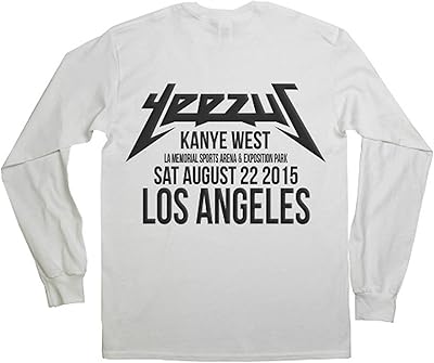 Yeezus Tour Shirt Los Angeles Long Sleeve - Yeezy - Yeezus Merch - Yeezus Tour