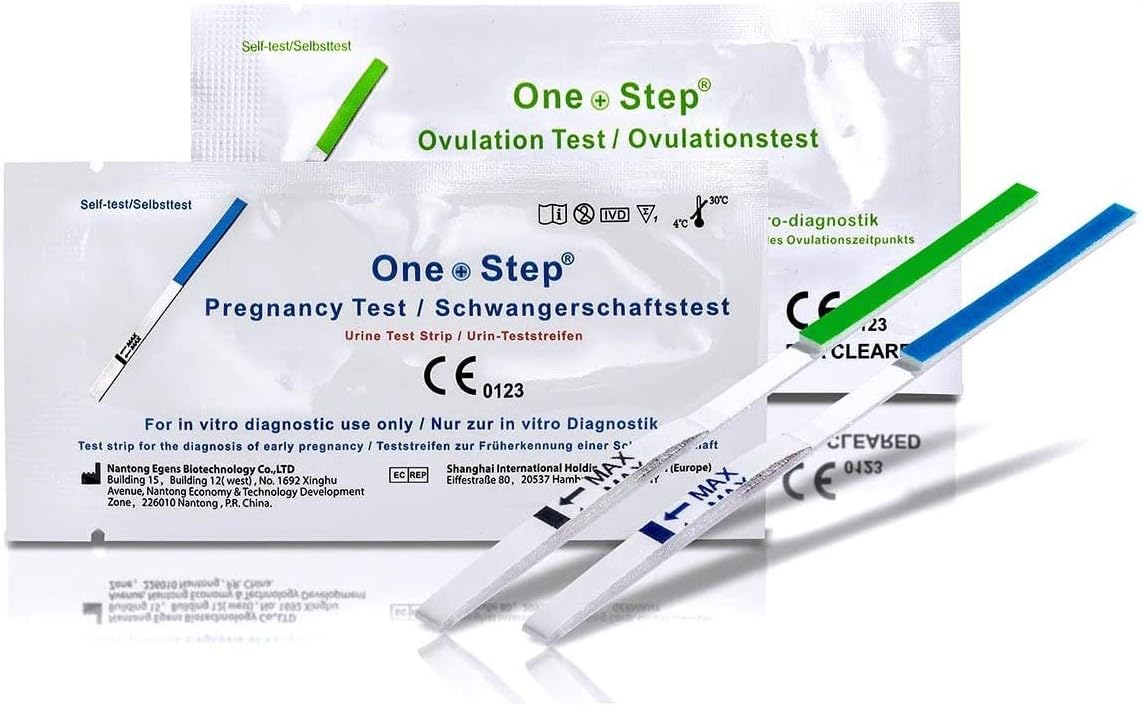 30 Ovulation Kit Sticks 20mIU Fertility Test Strips  5 Pregnancy Test 10mIU Home Urine Strips