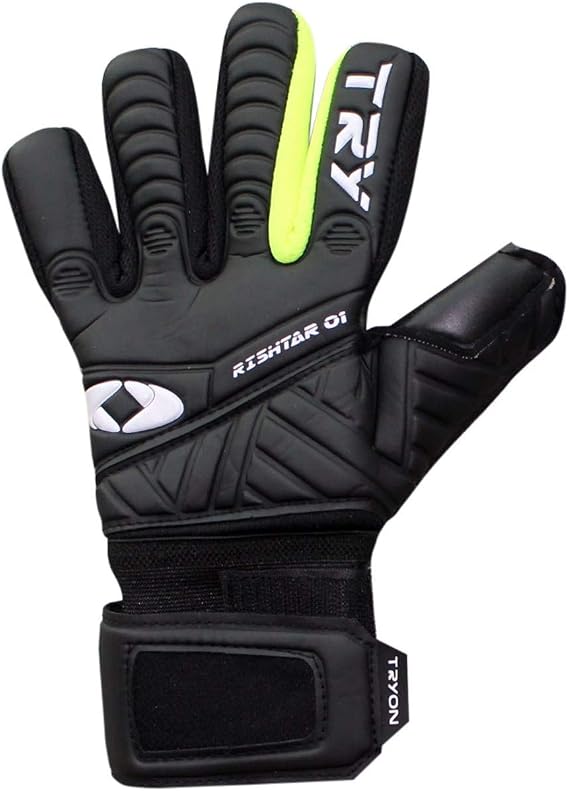 Tryon RISHTAR-20,001 Rishtar Unisex Goalkeeper Gloves (Black / 8)