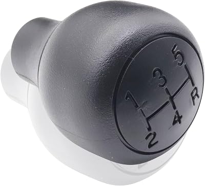 XQSMWF 5-Speed Manual Transmission Shift Knob,Compatible with Ford Ranger F-150 F-250 F-350 1988-2011 Super Duty Bronco Explorer Aerostar E-150 E-250 E-350 1988-2002# 5L5Z-7213-AA 5L5Z7213AA