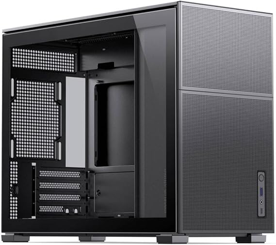 JONSBO D31 MESH mATX Gehäuse, Tempered Glass - schwarz