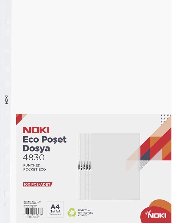 Noki 4830-ECO Bag File 100 Pieces