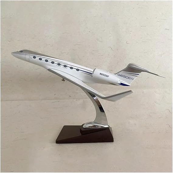 Scale Aircraft Model 1:72 for Bombardier Global Airlines 7500 Simulation Aircraft Model Aircraft Model with Base Collection