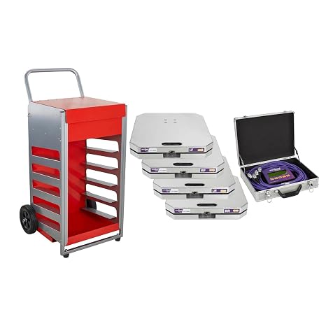 Racing Scale Kit 6000 lb Capacity LCD Display with Storage Cart