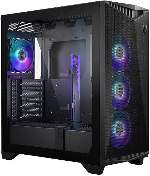 MSI MPG Gungnir 300R Airflow Temperli Cam ATX Mid-Tower Gaming (Oyuncu) Kasa