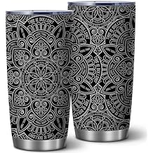 ATHAND Hidden Message Tumbler,20 Oz Insulated Stainless Steel Iced Coffee Tumbler with Lid,Funny Fck This Sht Travel Coffee Mug Cup,Sarcastic Gift for Adults,Coworkers,Friends,Office,Christmas,1 Pcs