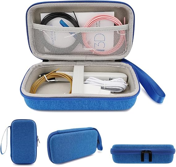 XINGFUDAO 3D Pen Case Suitable for SCRIB3D P1 3D Printing Pen, Blue