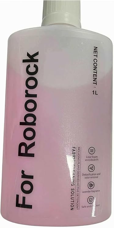 1L Multi-Purpose Floor Cleaning Liquid. Compatible with Roborock S65/S55 Max/S65 Pure/S65 MaxV/E45(1PC)