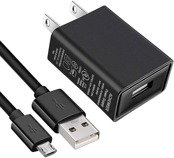 Speaker Headphone Charger for Sony SRS-XB41 XB32 XB31 XB22 XB21 XB20 XB12 XB10 XB01, SRS X3 X2 HG2 HG10, MDR-XB650BT WH-H900N WH-CH700N WI-C400 WI-C300 Charger with 5FT Micro USB Cable [UL Listed]