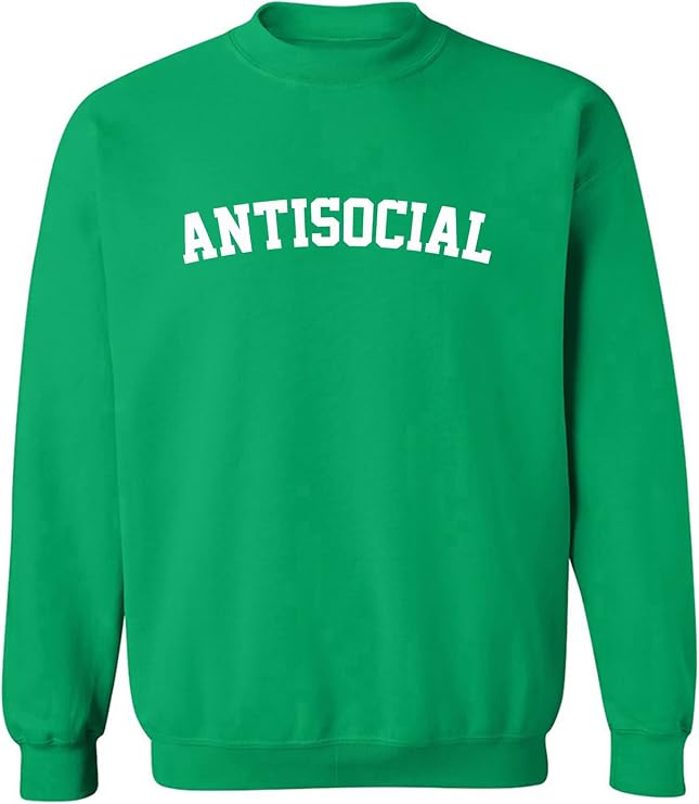 zerogravitee ANTISOCIAL Crewneck Sweatshirt
