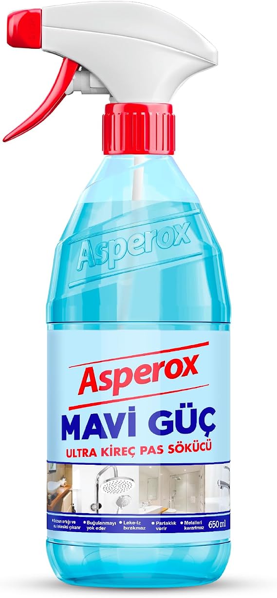 Asperox Mavi Güç ULTRA KİREÇ PAS SÖKÜCÜ Sprey 650 ml