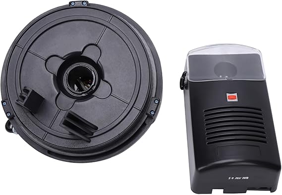 110V Automatic Roller Garage Door Opener, 250N Tubular Motor for 10ft Rolling Doors, Auto Reverse & Overload Protection
