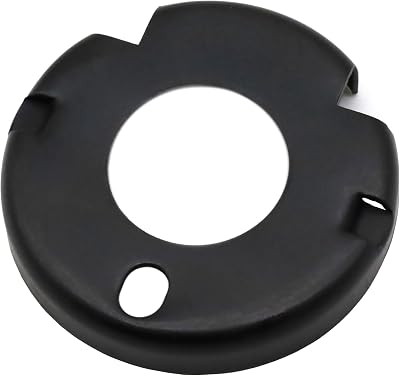 Handguard End Cap, .750 Diameter Round Notched, Rigid Steel Electrophoretic Paint Finish