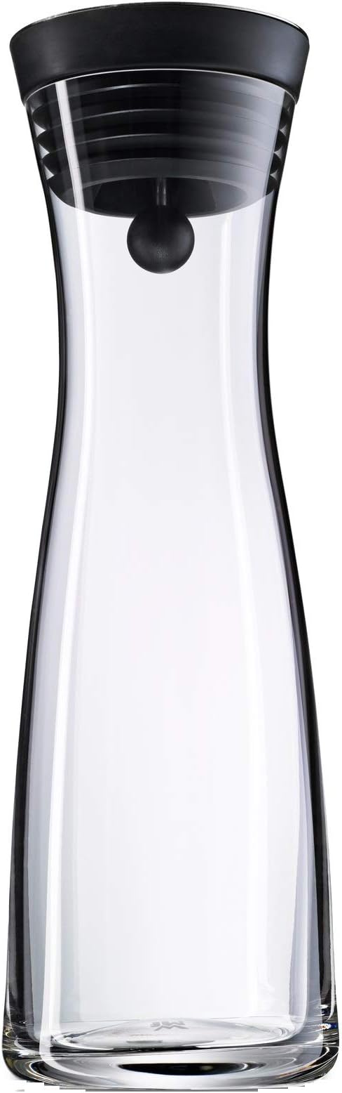 WMF Basic Cam Sürahi, 1 L, Silikon Kapaklı, CloseUp® Kapak Sistemli, Cam Su Sürahisi