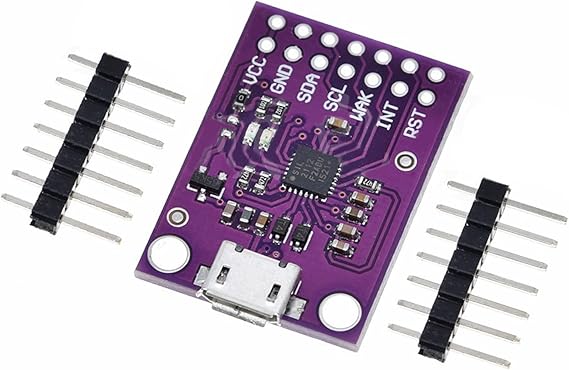 Communication Module CP2112 Debug Board USB to I2C Communication Module 2.0 MicroUSB 2112 Evaluation Kit Sensor Module Adapter 4.0-5.25V