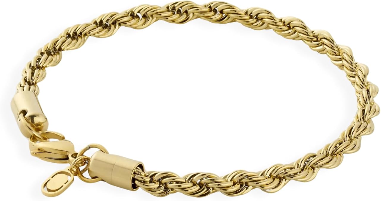CRAFTD | Rope Bracelet | 5mm Chain | Gold & Silver Jewellery