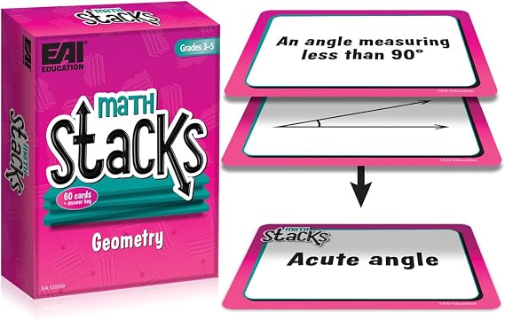 EAI Education Math Stacks Geometry Game: Grades 3-5