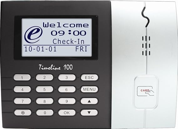 USA Timeline 100 FingerTec Time Attendance RFID Time Clock