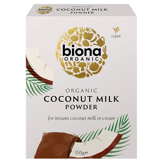 BIONA Organic Coconut Milk Powder, 150 GR