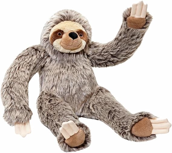 Fluff & Tuff Tico Sloth Dog Toy, Large