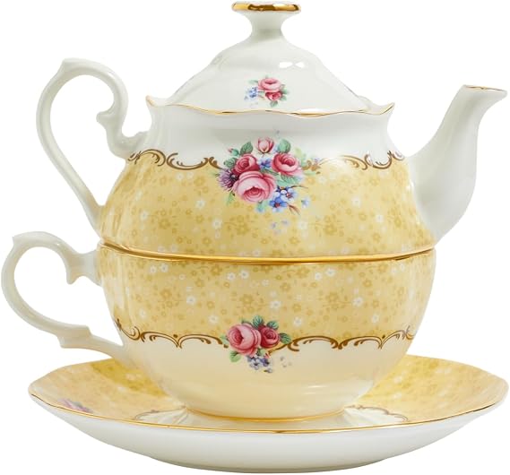Royal Albert 100 Years Tea for One, 16.25oz, Bouquet 1990