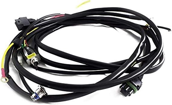 Baja Designs 640122 OnX6/Hybrid/Laser/S8IR Wire Harness with Mode Switch | 1 Bar | Heavy-Duty Wire Gauge | Universal Fitment | Black