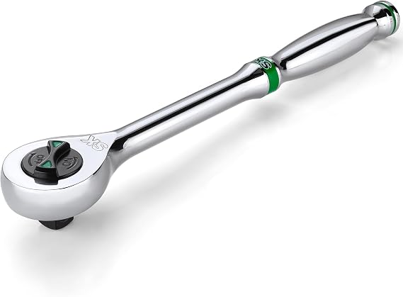 SK 1/2" Drive Ratchet Handle, 160-Position 2 Pawl Ratchet, CR-V Steel