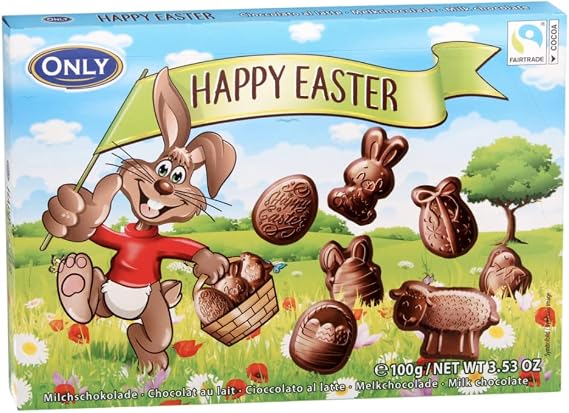 Milk Chocolate Happy Easter Figures Gift Box - 100 g