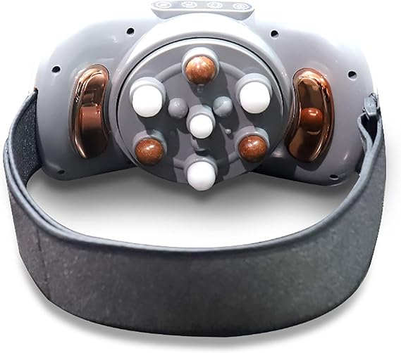 Automatic Abdominal Massager, Electric Stomach Massager, Dual-use for Waist and Abdomen, 5 Modes, 3 Adjustable Vibration Intensities, for Home/Dysmenorrhea/Abdominal Pain