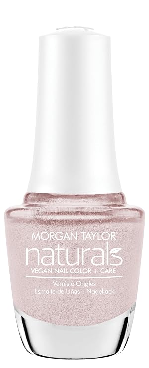 Morgan Taylor Naturals Collection Vegan Lacquer Nail Polish Stop & Listen, 15mL