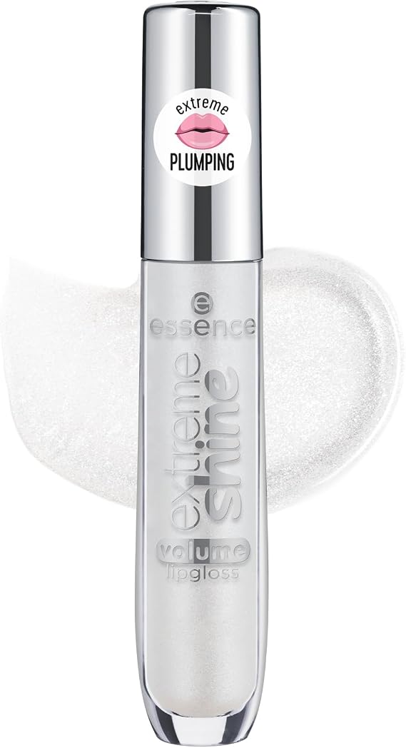essence extreme shine volume lipgloss, plumping, shiny, dewy, translucent (5ml)